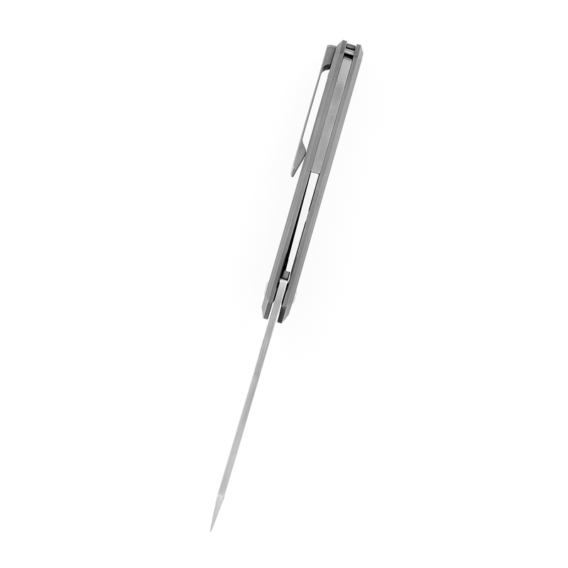 Integra K1042A1 Satin M390 Silicon Carbided Titanium Designed by JK Knives