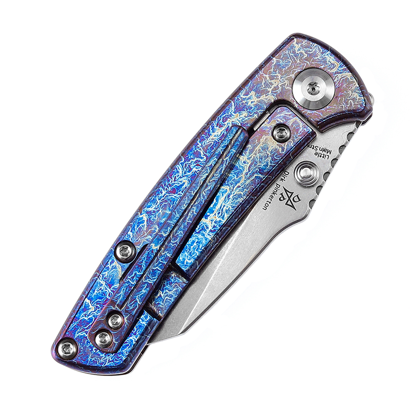 KANSEPT Little Main Street Stonewashed CPM-S35VN Lightning Strike